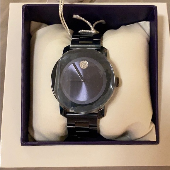 movado bold ink blue